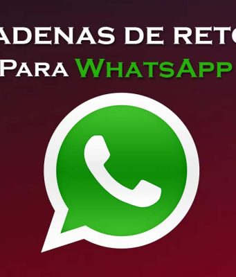 cadena de retos para whatsapp